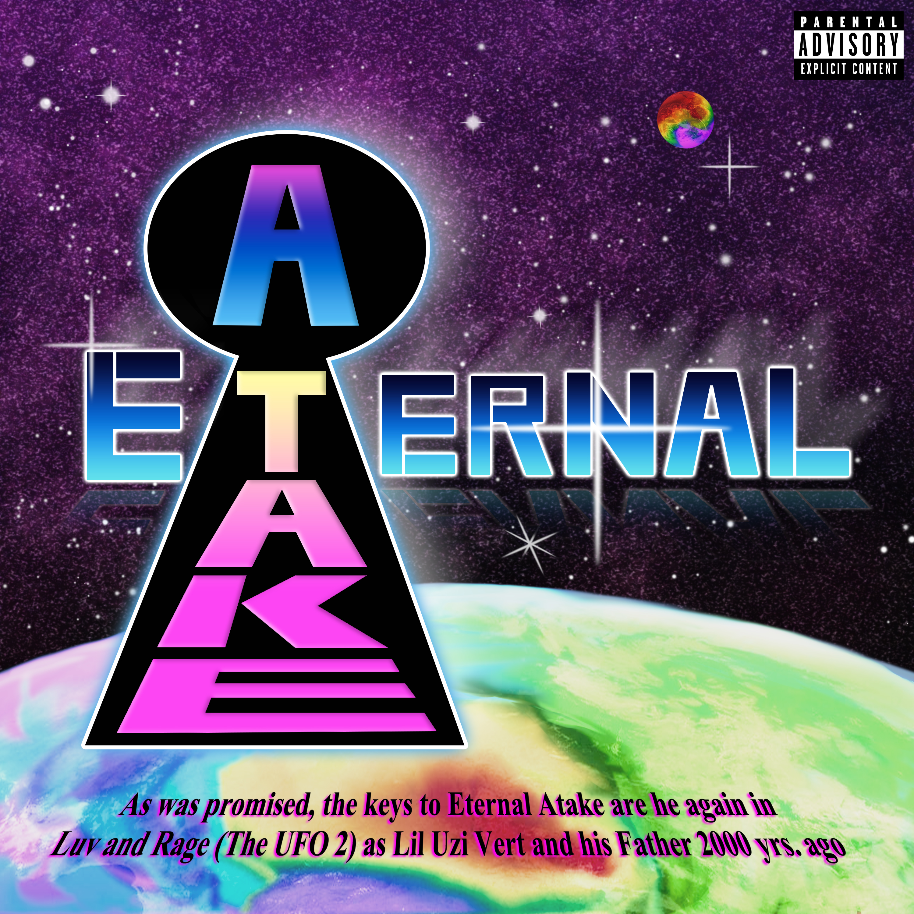 My remake of LilUziVert's Eternal Atake Cover in 3000x3000